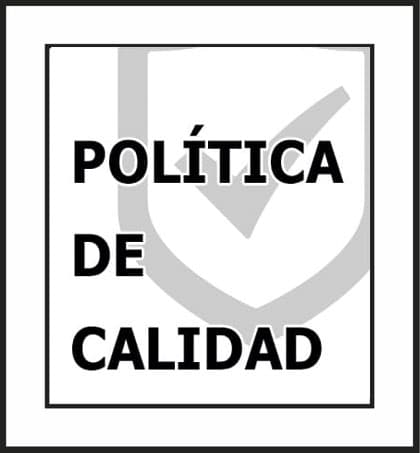Logo de politica de calidad