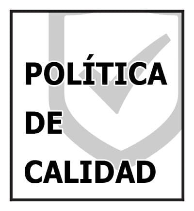 Logo de politica de calidad